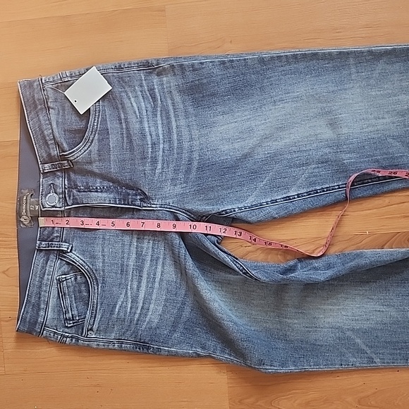 Democracy Ab Technology Straight Leg Jeans With Raw Hem New With Tags - Picture 4 of 16
